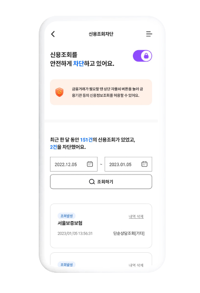 NICE지키미 - 개인신용정보 사업 서비스 소개 Nice지키미 - 개인신용정보 사업 서비스 소개